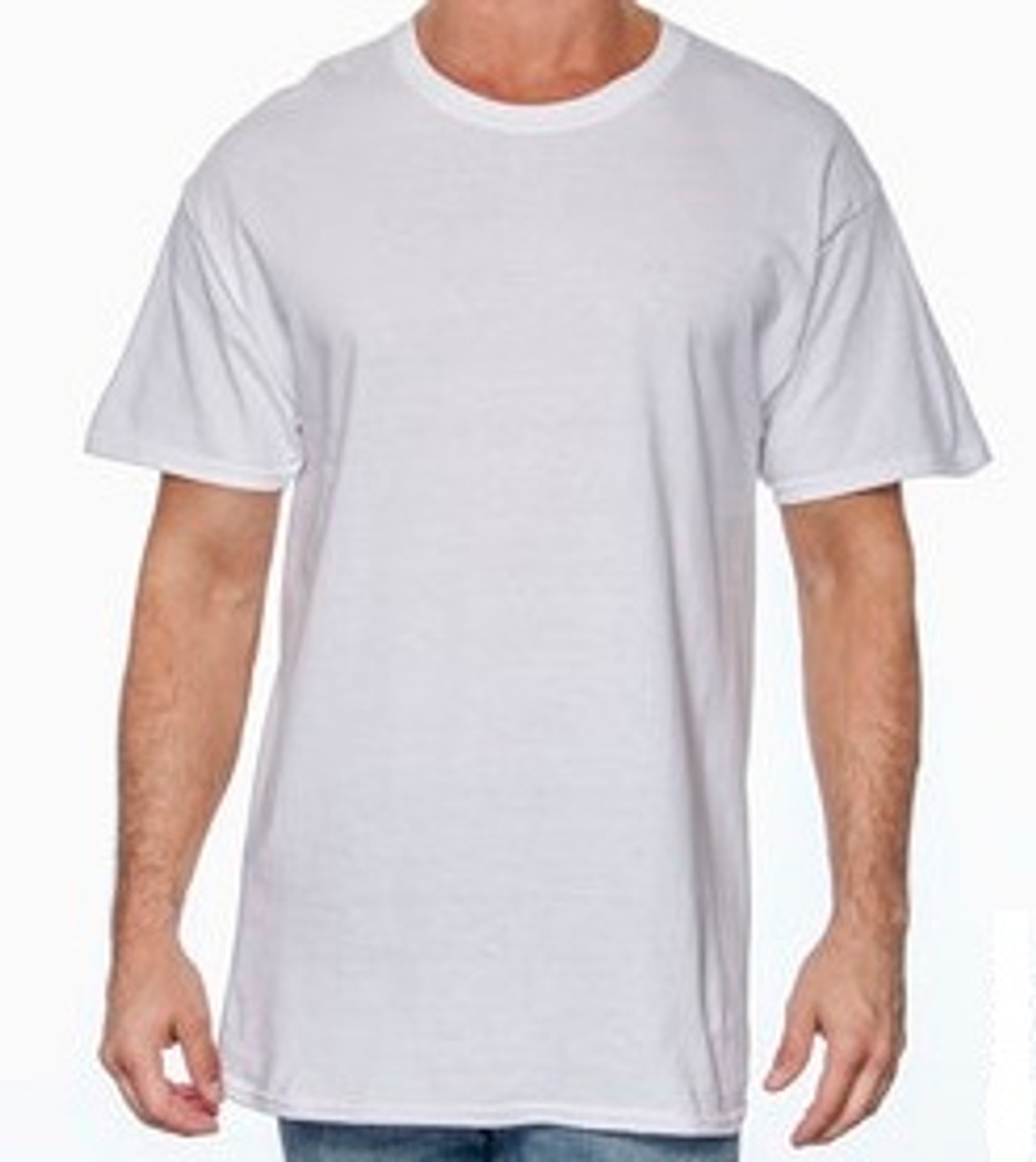 Large - Adult - White - Gildan - Custom T-shirt