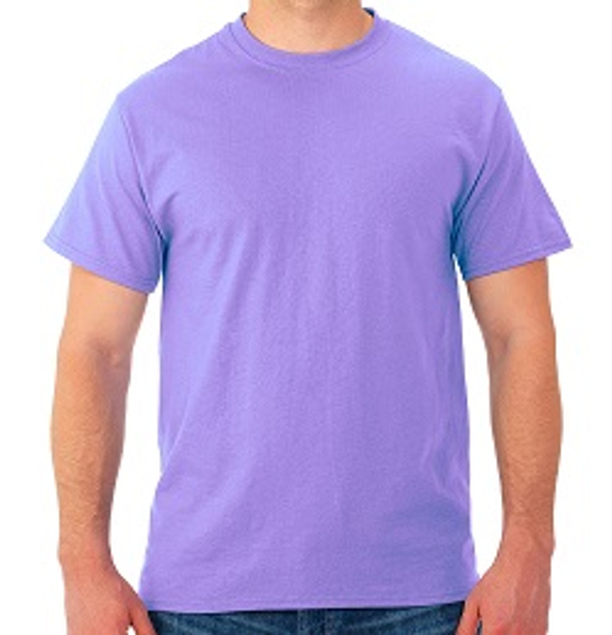 Large - Adult - Violet - Jerzees - Custom T-shirt