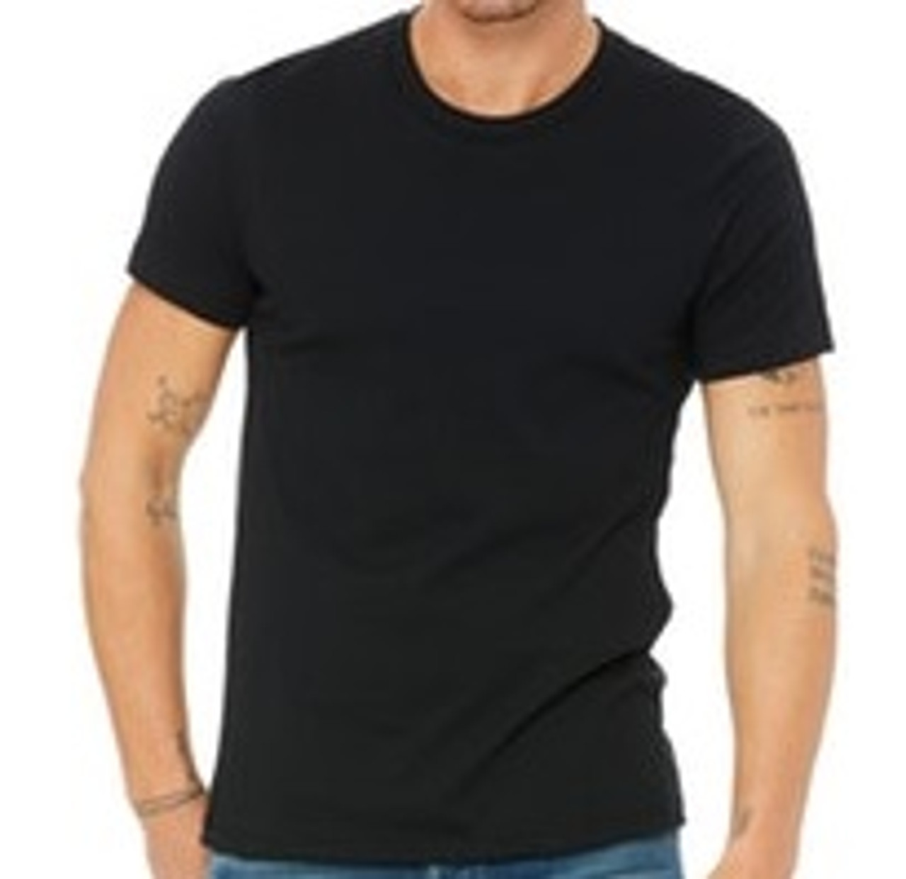 Medium - Adult - Black - Bella Canvas - Custom T-shirt