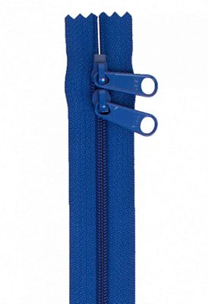 Handbag Zipper - Blastoff Blue - 30 inch - Double Slide - by Annie