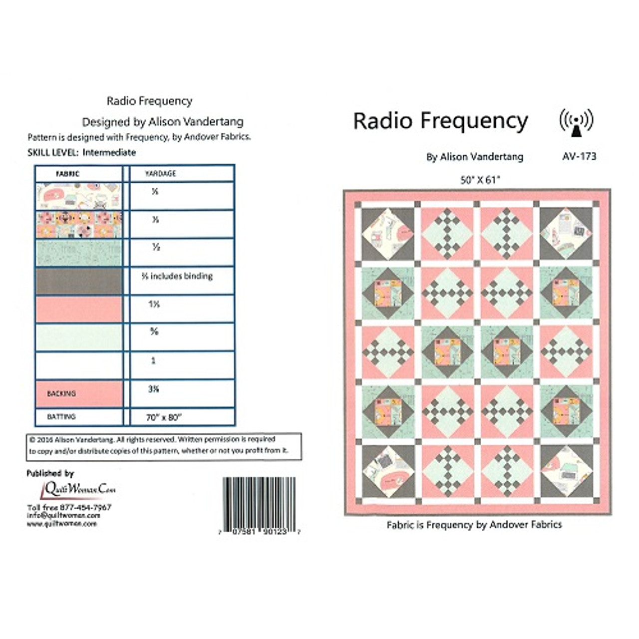 Radio Frequency - Alison Vandertang - Pattern