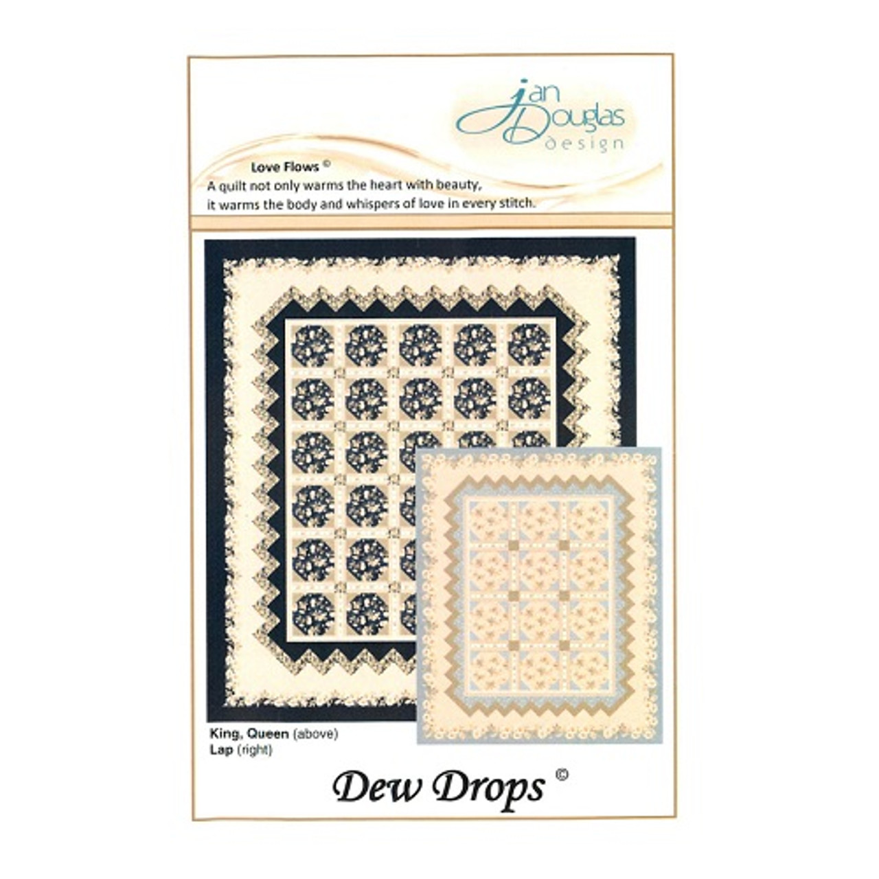 Dew Drops - Jan Douglas Designs - Pattern