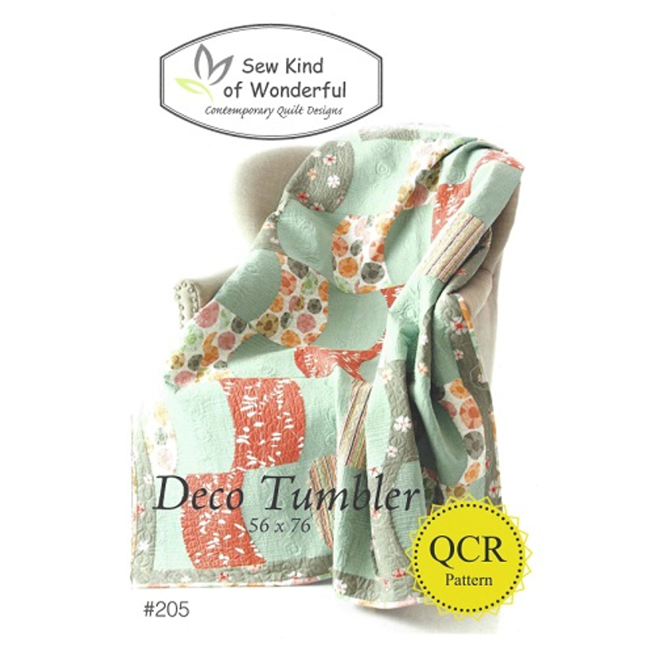 Deco Tumbler - Sew Kind of Wonderful - Pattern