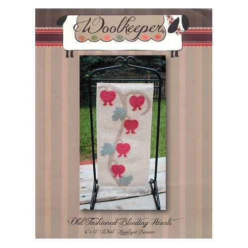 Old Fashioned Bleeding Hearts Woolkeeper Pattern Big Dog Sewing