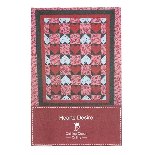 Hearts Desire Quilting Queen Pattern Big Dog Sewing