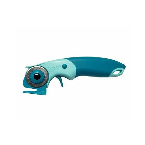 2-in-1 Chenille & Rotary Cutter - 28mm - Turquoise