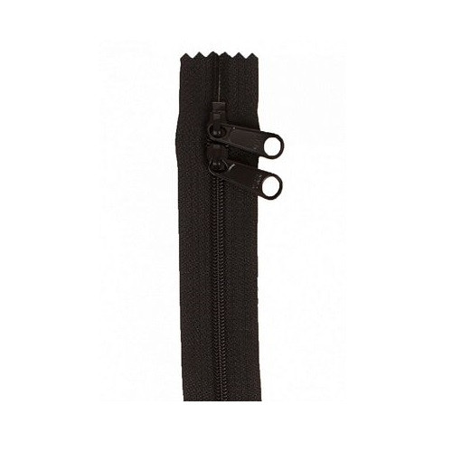 Handbag Zipper - Black - 30 inch - Double Slide - by Annie