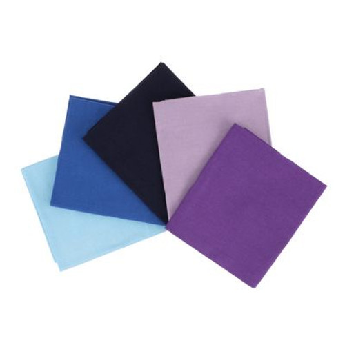 Blue Lavender - Fat Quarters - 5 pieces - Fabric - Cotton - Brewer Basics