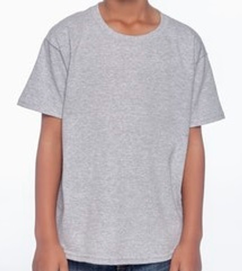 Youth XS - Sport Grey - Gildan - Custom T-shirt