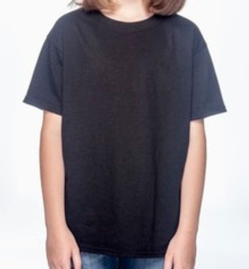 Youth XL - Black - Gildan - Custom T-shirt