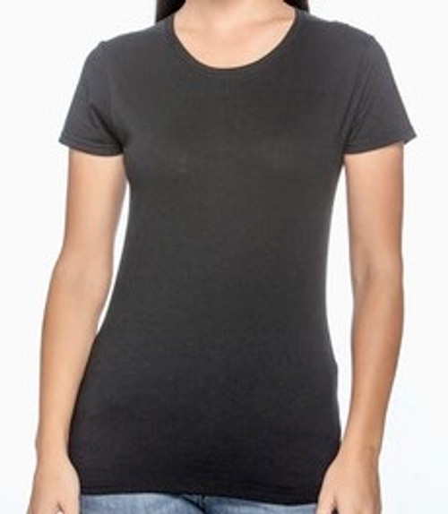 Medium - Ladies - Black - Gildan - Custom T-shirt