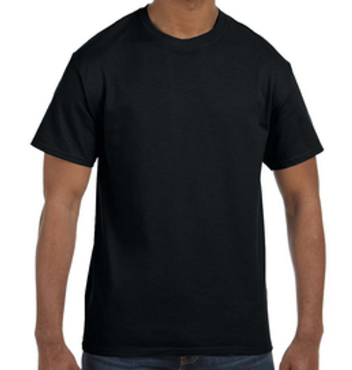 Large - Adult - Black - Gildan - Custom T-shirt