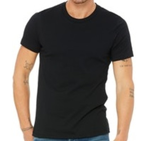 Medium - Adult - Black - Bella Canvas - Custom T-shirt