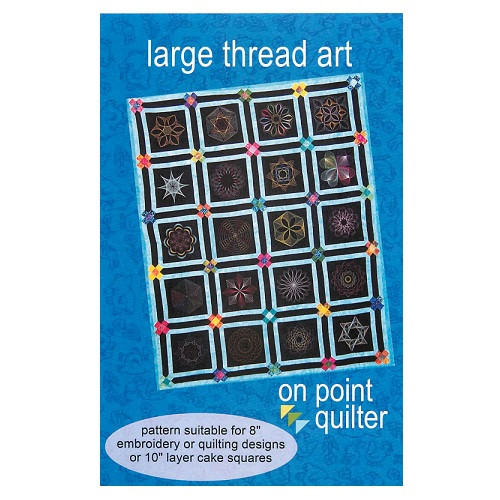 Large Thread Art - On Point Quilter - Pattern