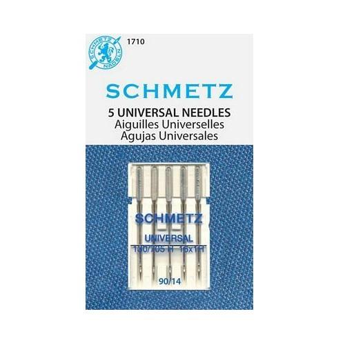 Gold Embroidery Sewing Machine Needles - 90/14 - 5 pk - Schmetz - Big Dog  Sewing