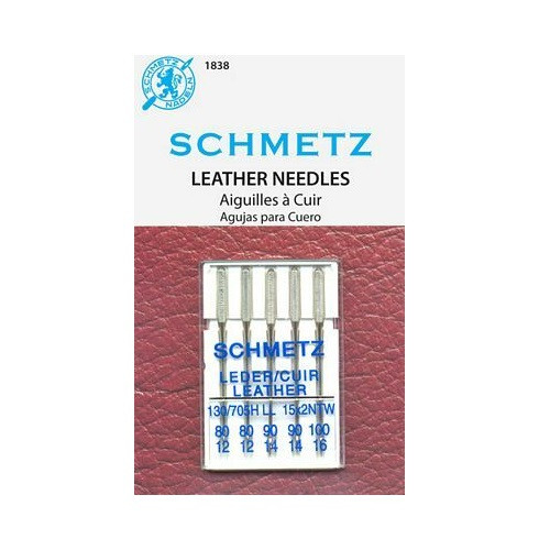 Leather Sewing Machine Needles - Assorted - 5 pk - Schmetz - Big
