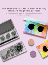 HoneyBee Gardens Pressed Eye Shadow Singles – extra packaging angle