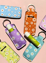 Summer Buzz Box by Honeybee Gardens - Floral Lip Balm Holder Key Chain