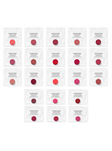 Truly Natural Lipstick Samples laid flat 