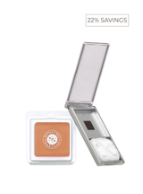 Pressed Mineral Foundation and Refillable Foundation Compact with Puff 