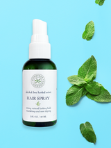 Alcohol Free Herbal Mint Hairspray Sample Size