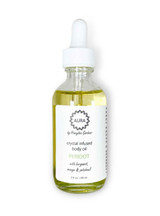 HoneyBee Gardens Crystal Infused Body Oil Peridot – main product photo