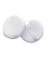 Large Powder Puff front and back 