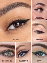 HoneyBee Gardens Effortless Eye Liner Duo (Choose your colors) – application demonstration