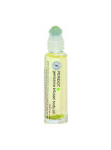 HoneyBee Gardens Crystal Infused Body Oil Peridot Roller Ball – main product photo