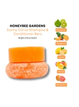 HoneyBee Gardens Shampoo Bar, Sunny Citrus – alternate packaging view