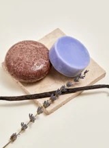 HoneyBee Gardens Shampoo Bar, Lavender Vanilla – additional product angle