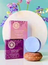 HoneyBee Gardens Shampoo Bar, Lavender Vanilla – extra packaging angle
