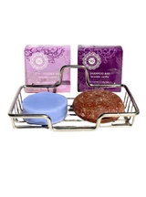 HoneyBee Gardens Shampoo and Conditioner Bar Bundle + Soap Holder – design graphic