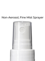 Non aerosol, fine mist sprayed