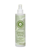 Hairspray on white background
