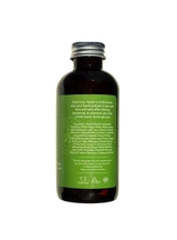 Honeybee Gardens Herbal Aftershave  Back of Bottle 