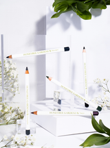Effortless Eye Liners on White 
