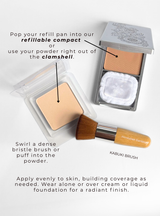 Pressed Mineral Powder Foundation Details