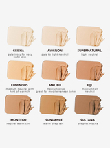 Pans of all of the Pressed Mineral Powder Foundations