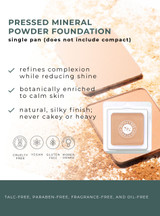 HoneyBee Gardens Pressed Mineral Powder Foundation – alternate packaging view