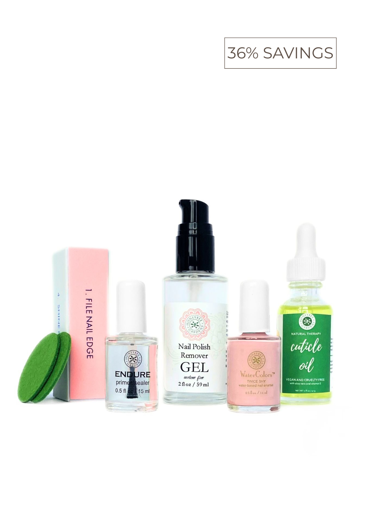 Honeybee Gardens WaterColors Nail Enamel Kit