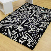 Kaya Black Rug