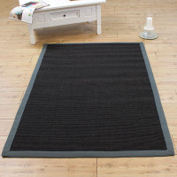 Sisal Rug Grey Border