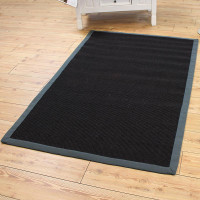 Sisal Rug Grey Border