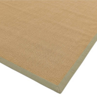 Sisal Rug Sage Border
