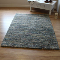Stripe Rug Teal Mehari