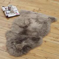 Woolmark Sheepskin Rug Mink