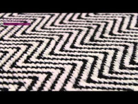 Ives Black White Rugs