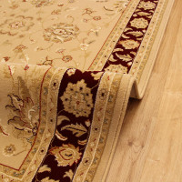 Noble Art Rug Beige Burgundy