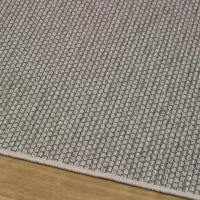 Highline Woolen Rug 6001 White 140x200cm